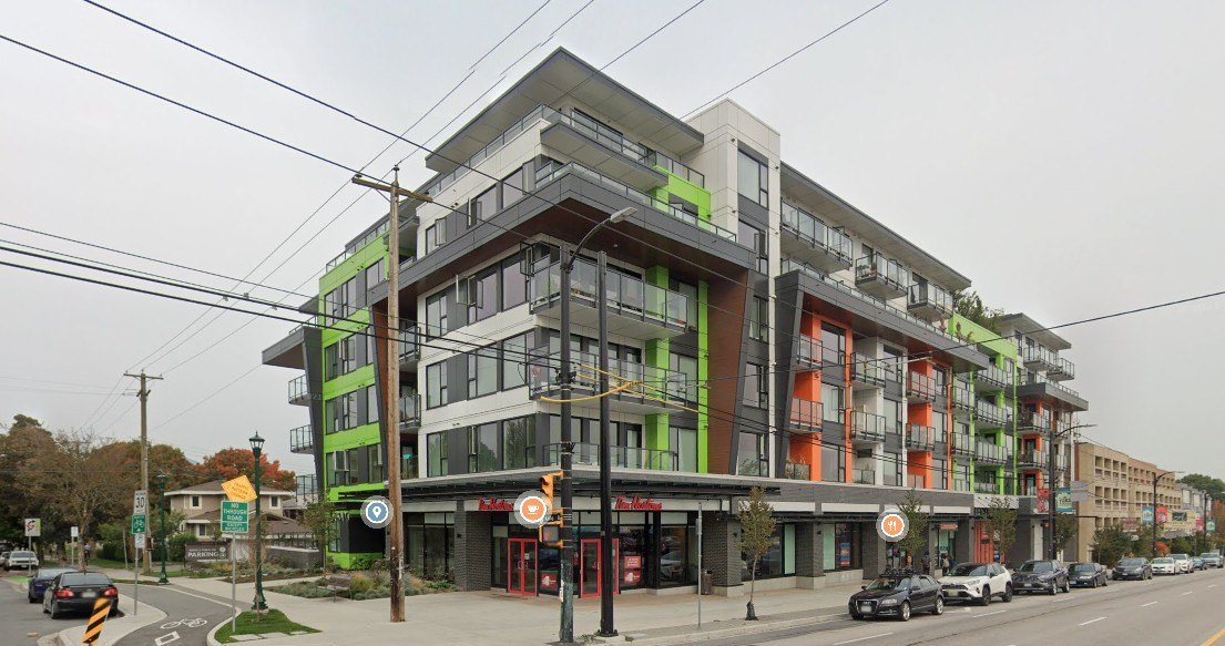 Mixed-use mid-rise, LEED BD+C project