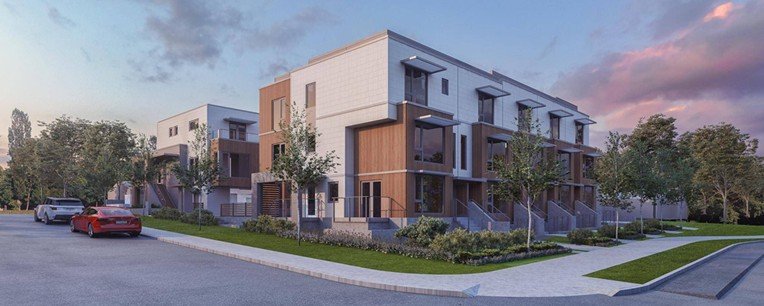 Moodyville townhome development, North Vancouver